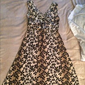 Small Flare Belt Dress